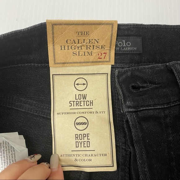 34. The Callen High Rise Polo Jeans - Picture 8 of 13